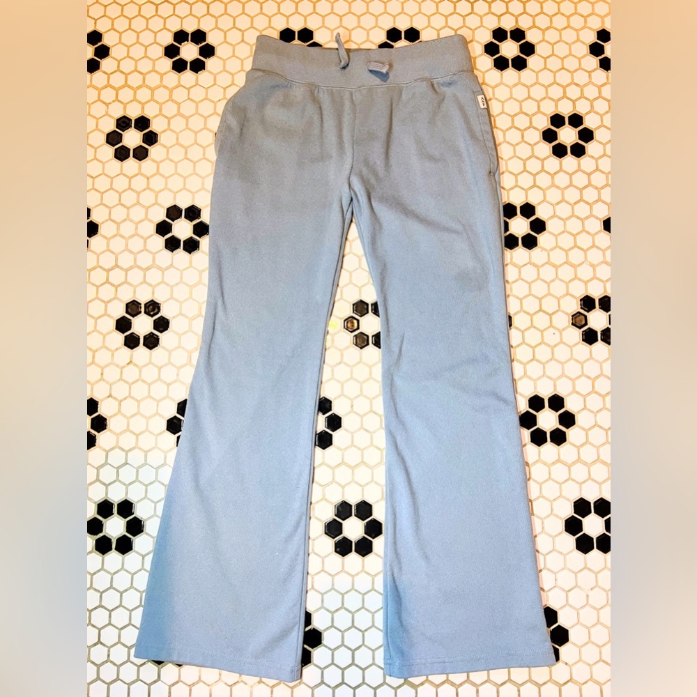 Abercrombie Kids Soft Blue Straight Leg Slight Flare Sweatpants size 11/12